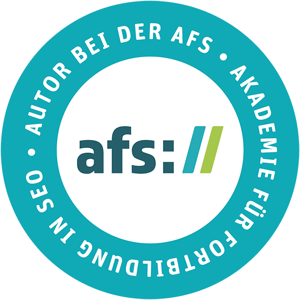 Mein AFS Autoren-Badge