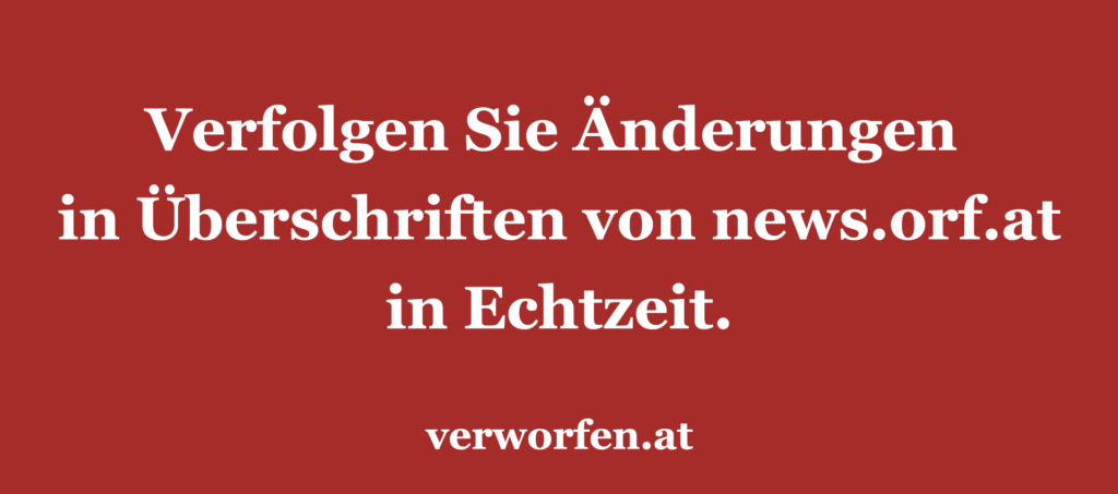 Verfolgen Sie Überschriftänderungen in Echtzeit.