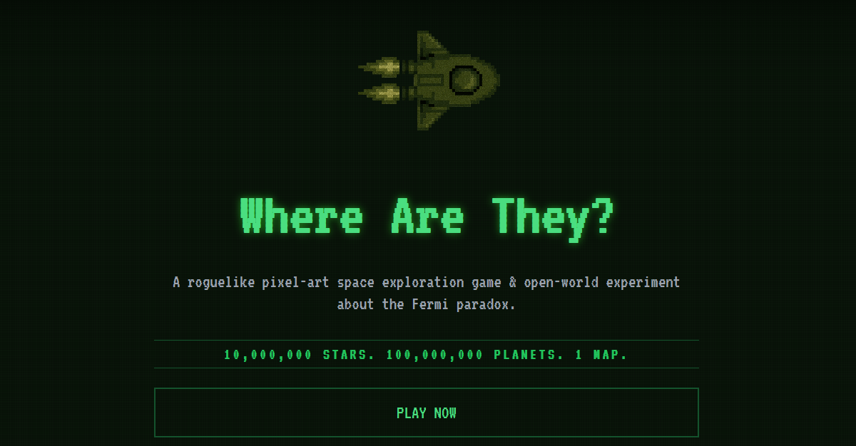 My Space Game Is Live