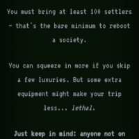 ...but you get to equip one seed ship.