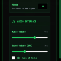 System settings