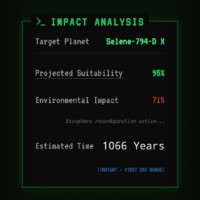...by terraforming or editing your DNA.